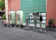 FRP 3000LPH Drinking Water Treatment Plant / Reverse Osmosis Water System With UV Sterilizer